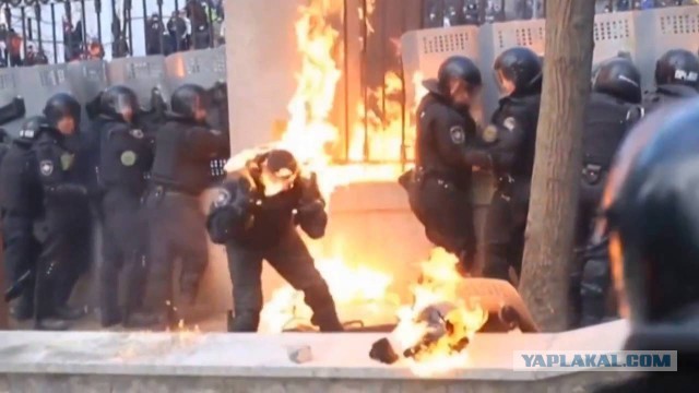 ОMOН впятером скрутили дедушку и увезли