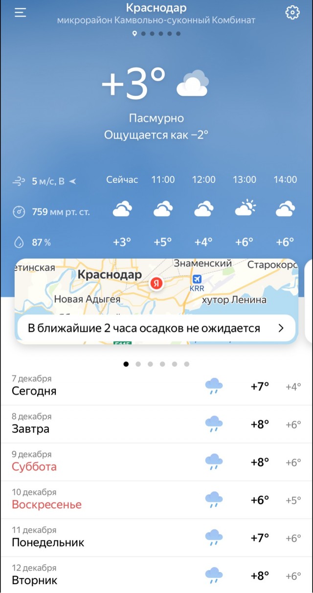 Утренний сюрприз