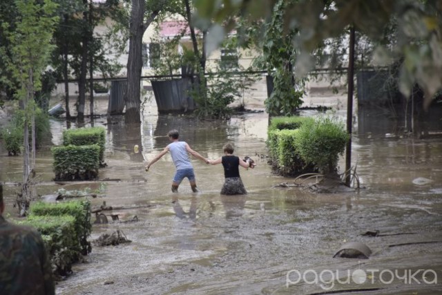 Сель в Алма-Аты