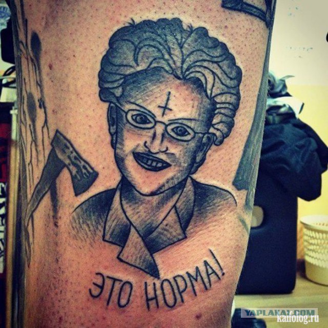 10 самых безумных татуировок всех времен