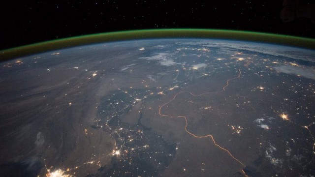 Из космоса всё выглядит иначе!