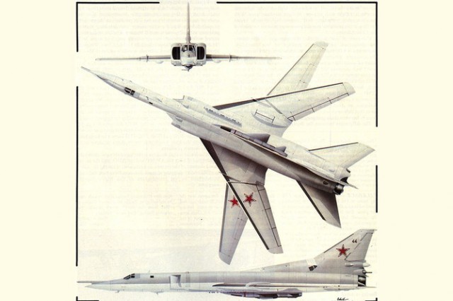 Несчастливое творение Туполева, Ту-22 Шило