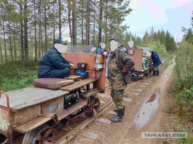Мотодрезины дороги жизни.