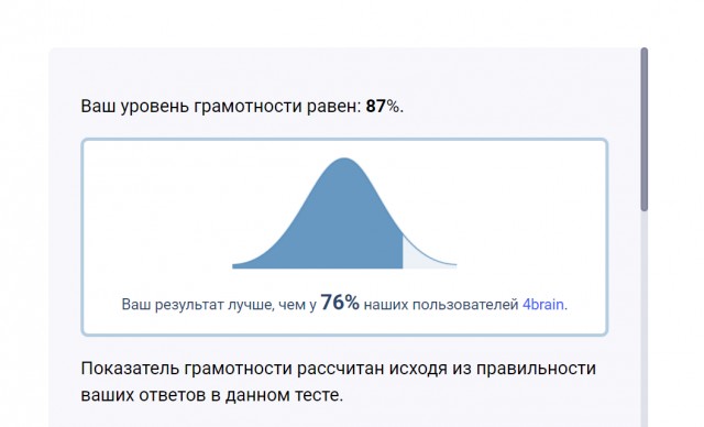 Тест на грамматику