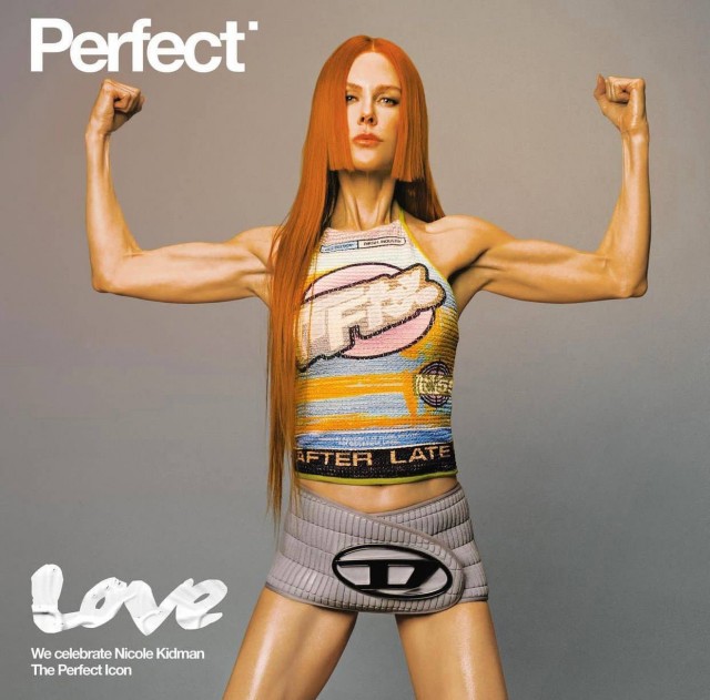 В сети обсуждают бицепсы Николь Кидман после ее новой фотосессии для журнала Perfect Magazine