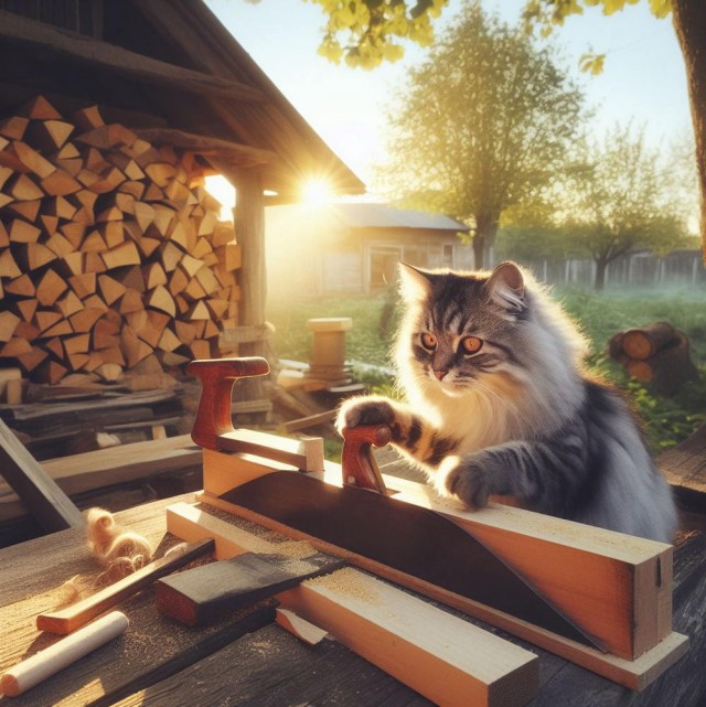Удивительные приключения котиков в нейросети. К котовторнику