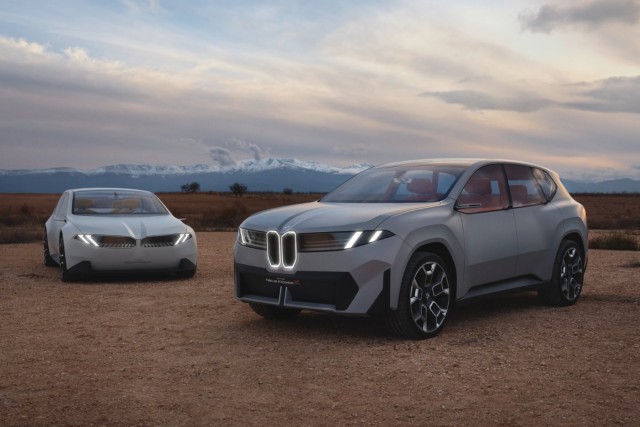 BMW презентовала концепт своего будущего электрического внедорожника