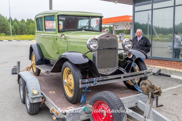 Покатушки на 24-й Волге в город суровых мужчин. Фестиваль "Машина времени"