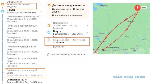 А что на почте по паспорту уже нельзя посылку получить?