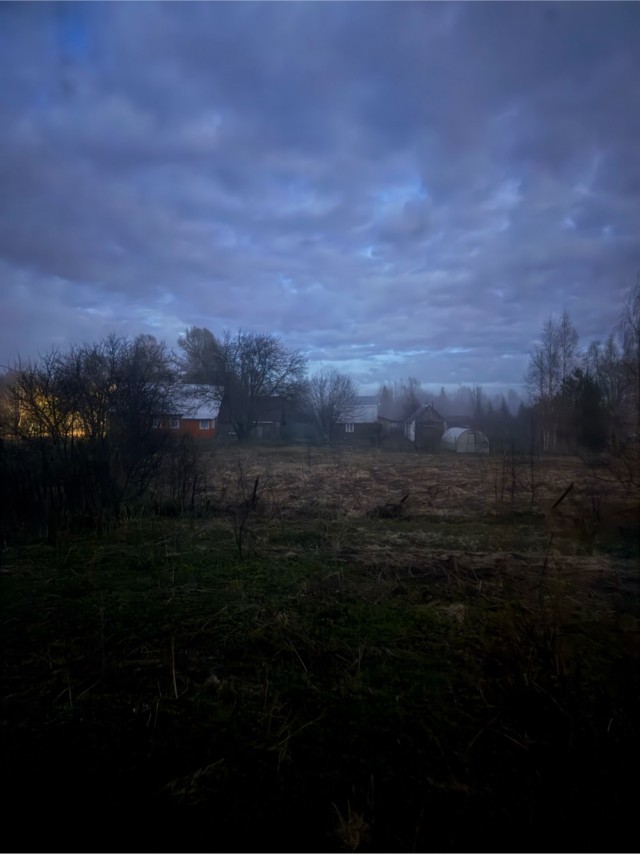 Ночью в деревне