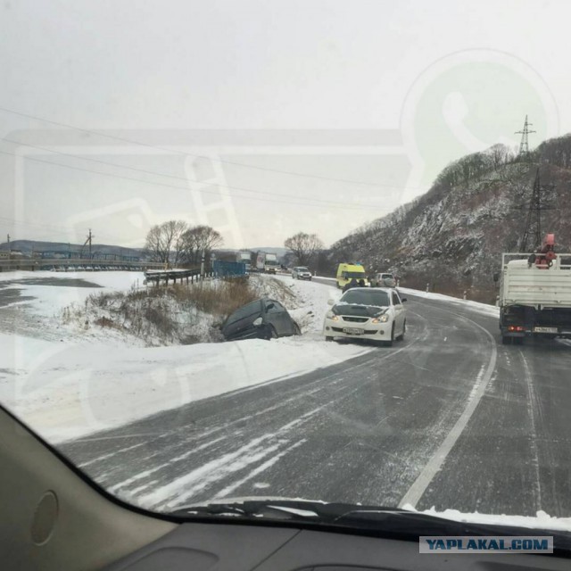 А во Владивостоке снова снежок