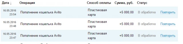 Тиснули бабки с карты на Avito