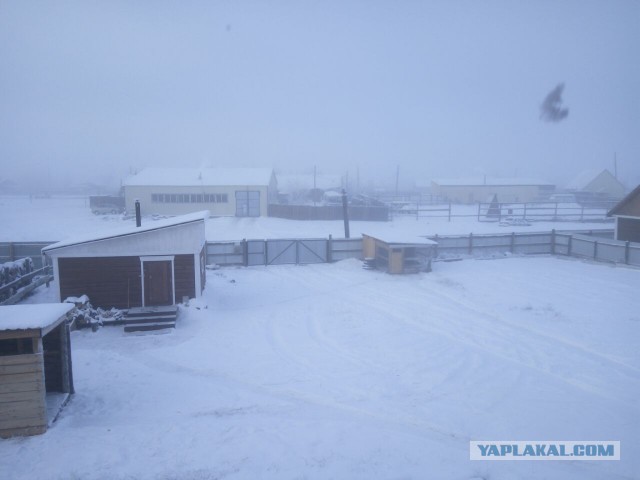 В Оймяконе дети пошли в школу при -50°