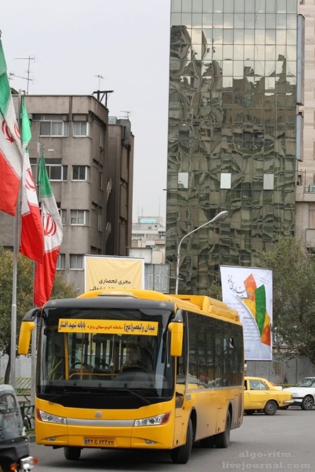 Иран. Общественный транспорт Тегерана
