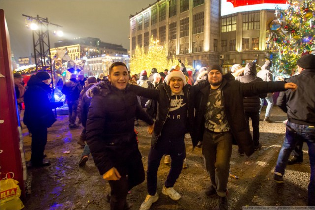 Как в Москве 2019 встретили