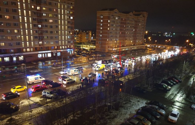 Водитель сбил женщину с двумя детьми на пешеходном переходе в Зеленограде