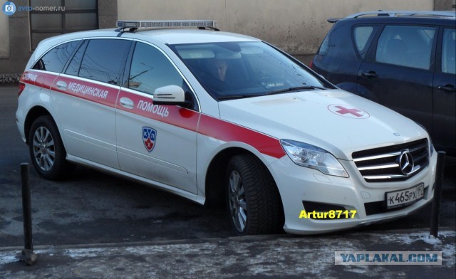 Роскошные автомобили российской полиции