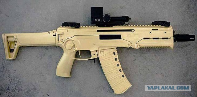 "Скрюченный" пистолет: Bushmaster Arm Pistol