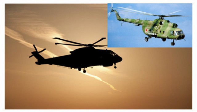На Камчатке упал вертолет Ми-8 с 16 людьми на борту