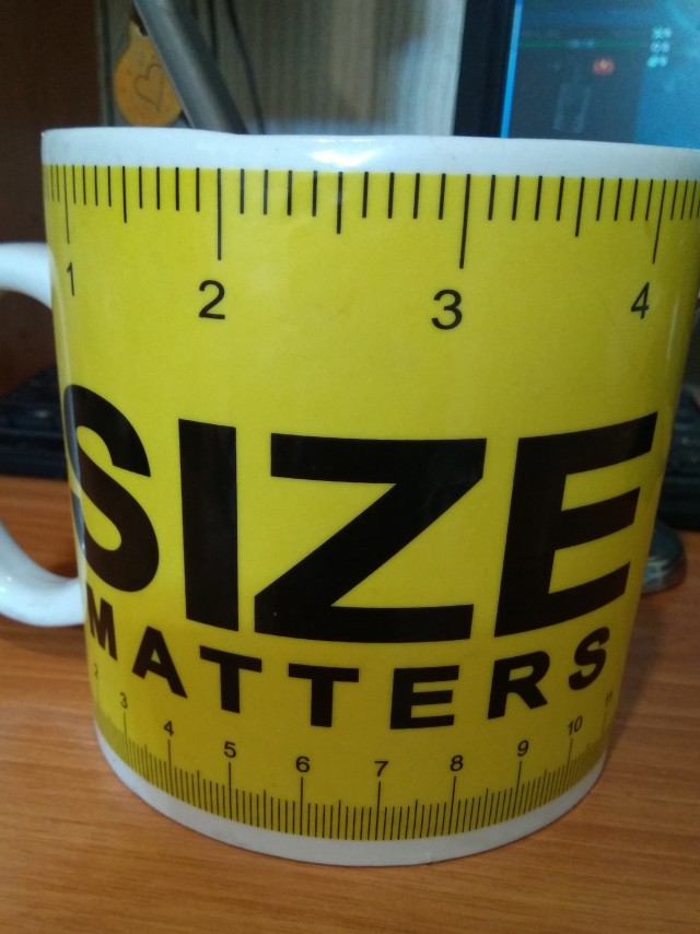 А из какой кружки вы пьёте на работе?