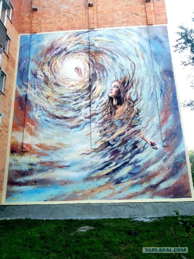 Муралы города Пскова