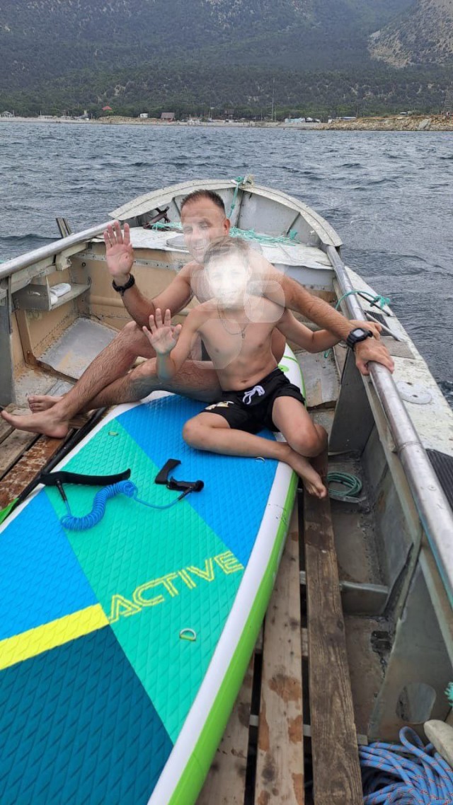 Три километра на сапе в открытом море