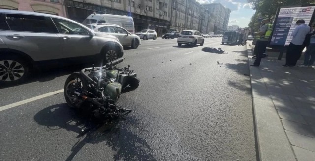 В Москве на мотоцикле разбился зампредседателя правления «Генбанка» Дмитрий Ларин