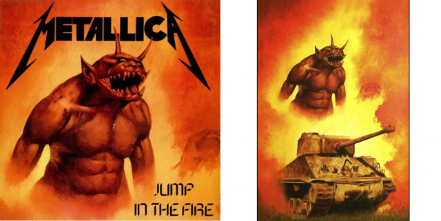 Одни из самых красивых обложек heavy metal !