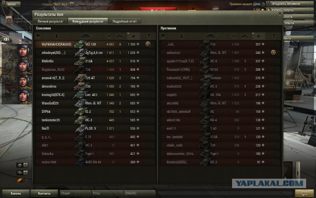 Wargaming 12, WoT сотоварищи