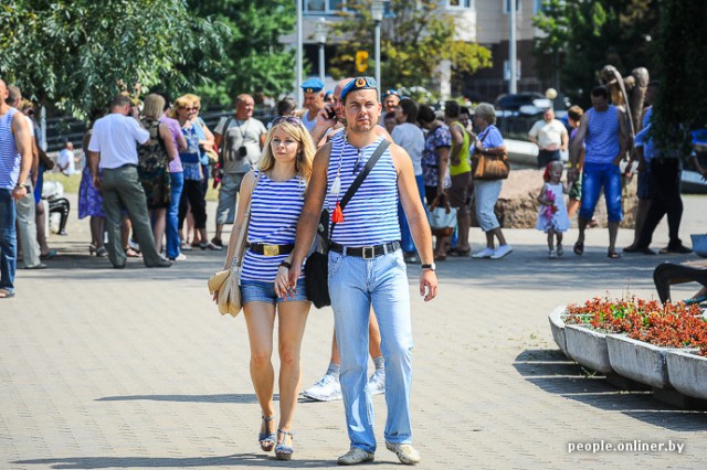День ВДВ в Минске.