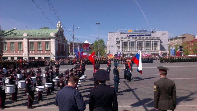 Парад Победы в Новосибирске