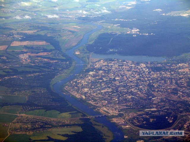 Фото некоторых городов с высоты