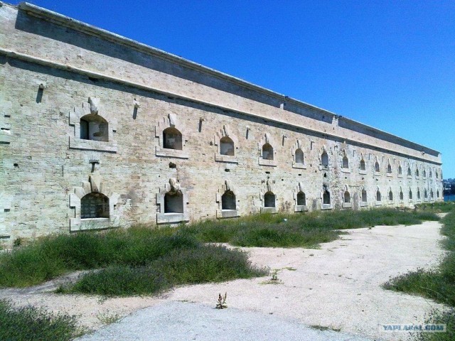 Пулеметная точка в Михайловской батарее