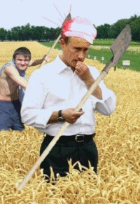 Фотожаба: Дай друг лопату мне