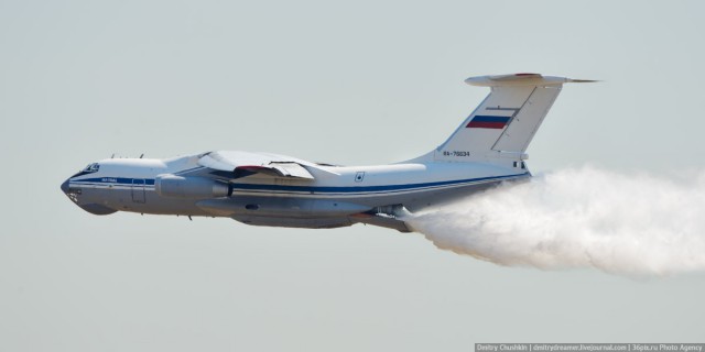 Авиадартс на земле. Горящие МиГи