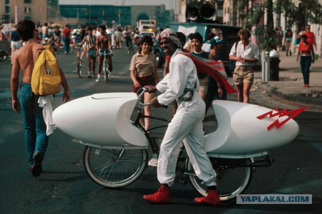 Нью-Йорк в 1983 году.
