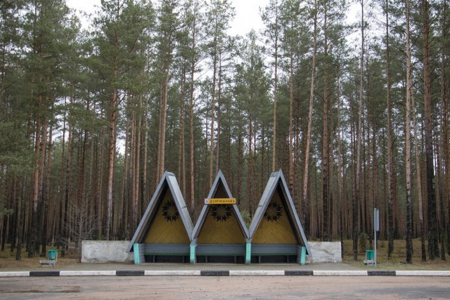 Советские автобусные остановки в фотографиях Кристофера Хервига