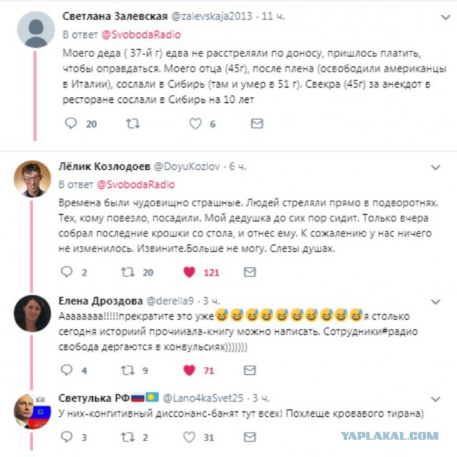 Сталинские репрессии. А как ваша семья пережила репрессии?