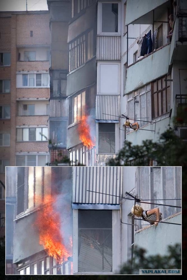 Ужасный пожар в Одинцово!