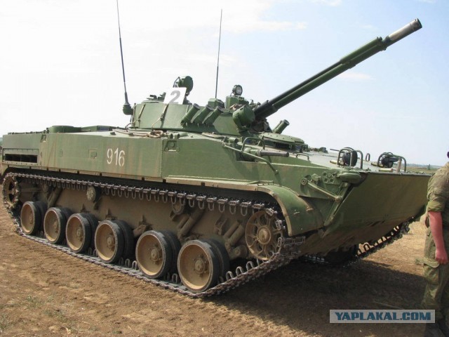 А какая военная техника была в вашем распоряжение?
