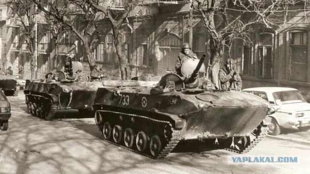 А какая военная техника была в вашем распоряжение?