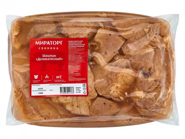 Опасную кишечную палочку нашли в шашлыке от «Мираторга» в магазинах по всей Москве