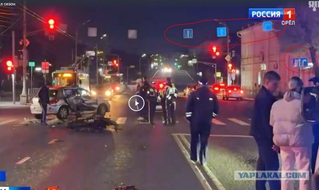 Закрыл сезон на скорости в 140 км.ч. Последние секунды жизни мотоциклиста попали на видео.
