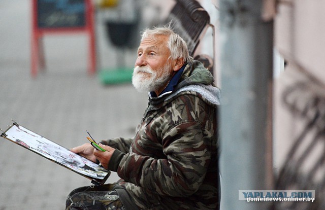 Талант БОМЖа: о бездомном художнике ...