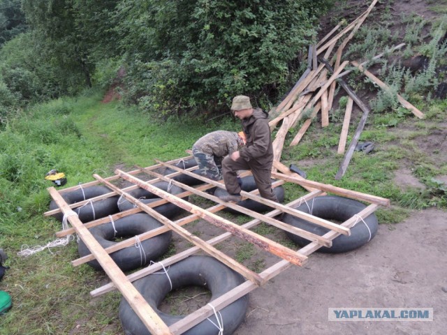 Сплав по реке Чулым