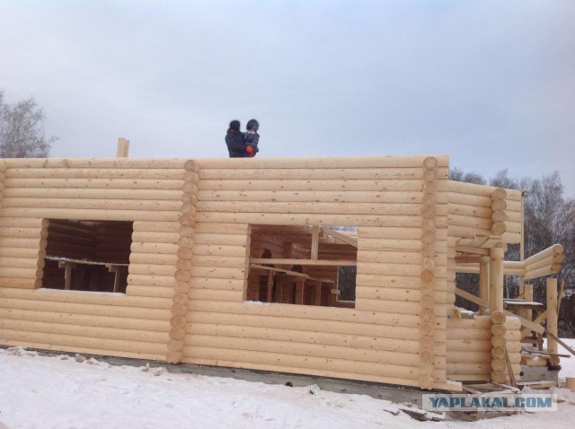 Строительство дома на даче