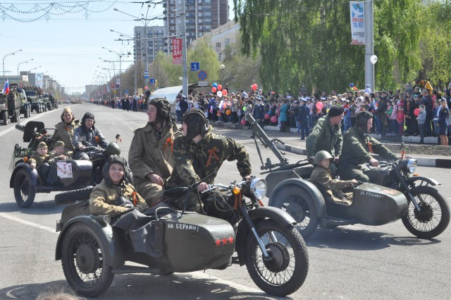 Порядок движения техники по Красной площади на параде 9 мая