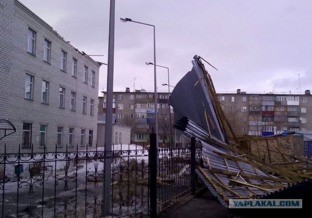 Ветренно сегодня в Новосибирске