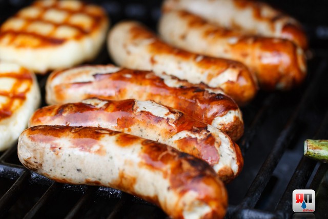 Летняя кухня. Нерка на кедре.