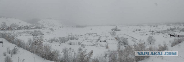 Прямо сейчас под Армавиром в снежном буране замерзают люди